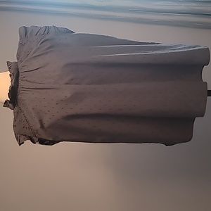 LOFT, size L Flocked eyelet top